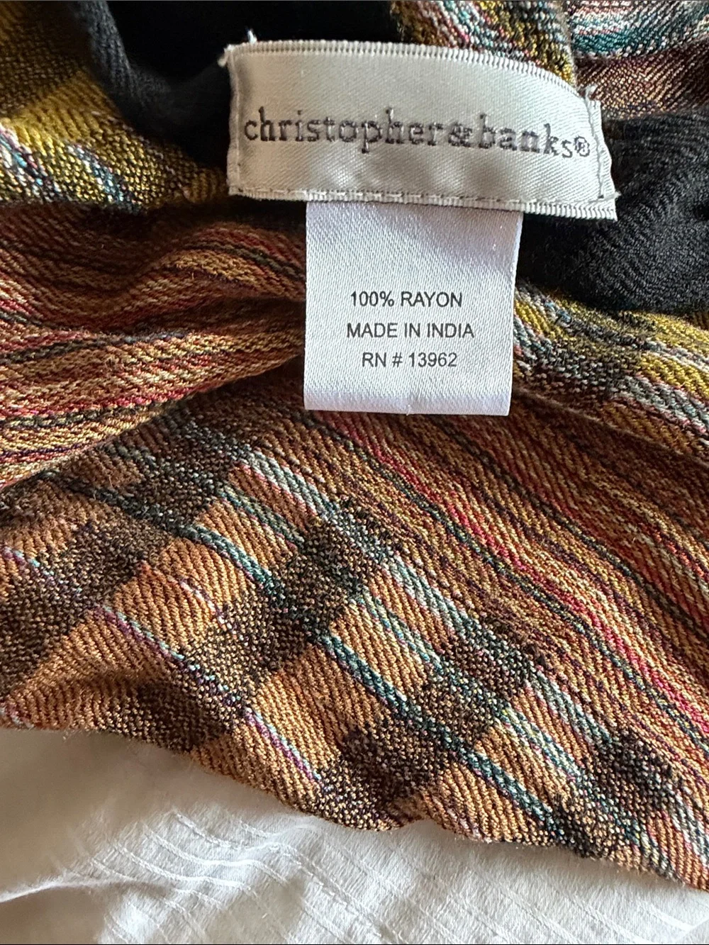 Multicolor Striped Lightweight Scarf - Women's Accessory
